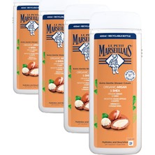 1001 Lpm Organik Argan ve Shea 400 ml Duş Jeli (4 Paketi)