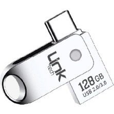 1001 C128 Premium Dual 128GB Type-C Otg USB Bellek - USB Flash Drive