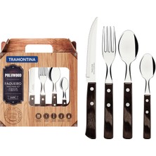 1001 Churrasco 21199/905 Çatal, Kaşık, Biftek-Steak Bıçağı Seti (24 Lü Kutu)​