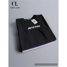 Mondschein Unisex Joystick Özel Tasarım - Oversize T-Shirt