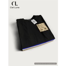 Mondschein Unisex Kadın Erkek Antik Mısır Baskılı Özel Tasarım Oversize T-Shirt