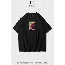 Mondschein Unisex Kadın Erkek Mndsches Italy Baskılı Özel Tasarım Oversize T-Shirt