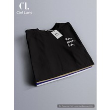 Mondschein Unisex Be Calm Özel Tasarım - Oversize T-Shirt