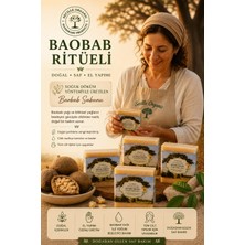 1001 Soğuk Döküm Baobab Sabunu 120G-EL Yapımı Doğal Sabun-Cold Process Handmade Natural Soap