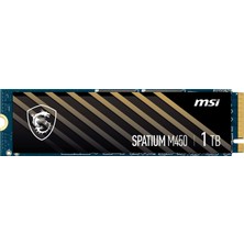 1001 Spatıum M450 Pcıe 4.0 Nvme M.2 1 Tb Dahili Oyun SSD 3600 Mb/s'ye Kadar 3D Nand 600 Tbw'a Kadar