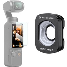 1001 Djı Osmo Pocket 4/3 ile Uyumlu Geniş Açılı Objektif Filtresi