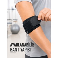 Karahanbey Golfçü Dirseği Bandajı Spor Günlük Kullanım Için Dirsek Bandı -