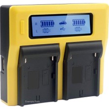 1001 NP-W126 NP-W126S Akü Şarj Cihazı (Lcd Dual) X-M5 X100VI X-S10 X-T20 X-T30 Iı X-T5 X-T50 Vb. ile U