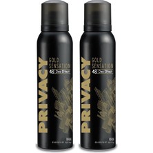 1001 Gold Men Sym Deodorant, 150 Mililitre (2 Paketi)