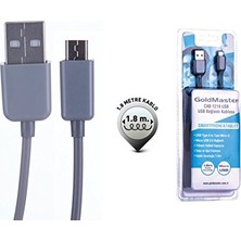 1001 CAB-1219 Micro USB 2.0 Data ve Şarj Kablosu