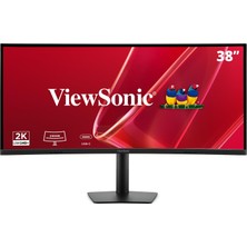 1001 VA3820C Kavisli Ultrawide 38" Wqhd+ 21:9 IPS Monitör- Usb-C 96W 2xhdmı, Dp