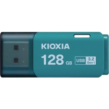 1001 Transmemory U301 128GB USB Bellek – USB 3.2 Gen 1, Açık Mavi