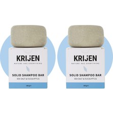 1001 Deniz Tuzu & Okaliptus Katı Şampuan 100GR (2 Paketi)