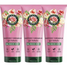 1001 Kadifemsi Yumuşaklık Gül Kokulu Saç Bakım Kremi 250ML 3lü Paket