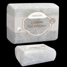 1001 Çankırı Tuz Sabunu 300-350 gr Zengin Mineralli Doğal Saf Çankırı Kaya Tuzu Sabunu