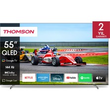 1001 55QG7C14 55 Inç 139 Ekran Uydu Alıcılı UHD 4K Google Smart QLED Pro Tv