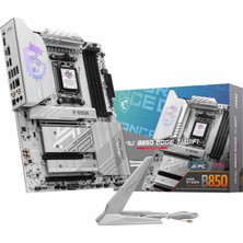 1001 Mpg B850 Edge Tı Wıfı Am5 Ddr5 8400MHZ(OC) HDMI 4x M.2 USB 10GBS 5g Lan Wı-Fı 7 Atx