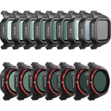 1001 Mega 16'lı Paket Filtre Seti, Djı Mini 5 Pro Için, Uv, Nd, Nd/pl, Lpr, Glow Mist, 10 Stop ND1000,