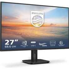 1001 27E1N1300A - 27 Inch Fhd Monitor, 100Hz, Ips, 1ms, Usb-C Power Delivery, Speakers, Lowblue Mode, Fli