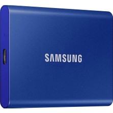 1001 MU-PC2T0H T7 Harici Katı Hal Sürücüsü, 2tb USB 3.2 Gen 2, Mavi