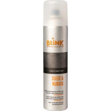 1001 Blink Süet ve Nubuk Deriler Için Renk Canlandırıcı Bakım Spreyi, 250ML, Siyah