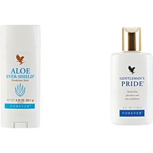 1001 Forever Aloe Ever-Shield® Deodorant Stick 92.1g ve Gentleman's Pride® Alkol Içermeyen Tıraş So