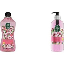 1001 Doğal Zeytinyağlı Sıvı Sabun Japon Kiraz Çiçeği 1,5 L Pet Şişe (1 x 1500 Ml) Xeyüp Sabri