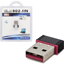 1001 USB 2.0 Wireless Wi-Fi Adaptör | 150 Mbps, 802.11N Standart | Pc ve Laptop Uyumlu Kablosuz Ağ Alı