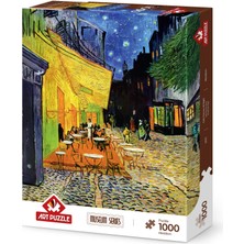 1001 Kafe Terasta Gece 1000 Parça Puzzle