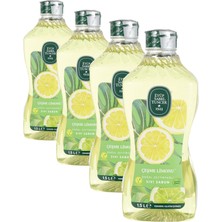 1001 Eyüp Sabri Tuncer Doğal Zeytinyağlı Sıvı Sabun Çeşme Limonu Sıvı Sabun 1500 ml (4 Paketi)