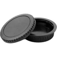 1001 Canon Eos Body Kapağı ve Lens Arka Kapağı