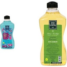 1001 Doğal Zeytinyağlı Sıvı Sabun Okyanus 1,5 L Pet Şişe (1 x 1500 Ml) Xeyüp Sabri Tuncer Doğal