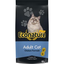1001 Plus Tavuklu Yetişkin Kedi Maması 15KG