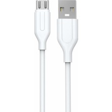 1001 Yetty 2.4A Micro USB Kablo 1m Beyaz YKB-01B