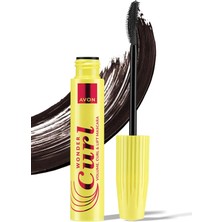 1001 Wondercurl Hacim, Kıvırma ve Kaldırma Etkili Maskara Brown Black