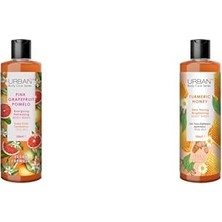 1001 Pink Grapefruit & Pamelo Canlandırıcı ve Nemlendirici Duş Jeli, 500 ml ve Urban Care Turmeric Ho