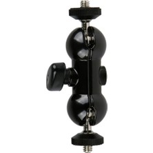 1001 St-24 Çift Küresel Başlıklı Mini Mafsallı Kol | 1/4” Vida | Kamera, Monitör ve LED Işık A