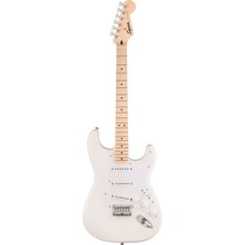 1001 Squier Sonic Stratocaster Ht Arctic White - Maple Elektro Gitar