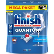 1001 Powerball Quantum Hepsi Bir Arada 72'li Bulaşık Deterjanı