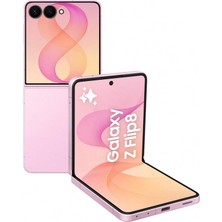 1001 Galaxy Z Flip8 Pembe, 256 GB Depolama, Eller Serbest Selfie Kamera, Now Brief, Photo Assist, Kişise