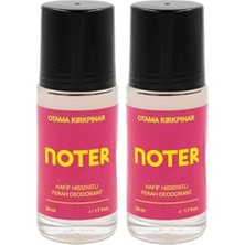 1001 Noter Hafif Hissiyatlı Ferah Jel Deodorant 50 ml (2 Paketi)