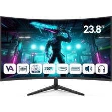 1001 23.6" MD240K-V181 170Hz 1ms Va Fhd Curved Gaming Monitör