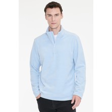 Altınyıldız Classics Anti-Pilling Tüylenme Yapmayan Standart Fit Dik Yaka Polar Sweatshirt