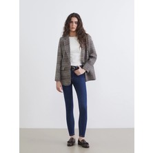 Lc Waikiki Yeni Sezon Beli Kemerli Mercury Skinny Fit Kadın Jean Pantolon