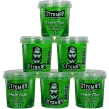 Tuğraçelik Ottoman Kasırga Yeşil Saç Jölesi 150 ml (Ultra Güçlü)- 6'li Paket