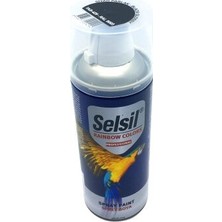 Tuğraçelik Selsil TAB-429 Siyah Parlak Sprey Boya 400ML- 12'li Paket