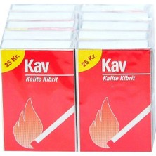 Tuğraçelik Kav Kibrit 100'LÜ Paket