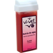 Tuğraçelik Vi-Vet Roll-On Pudralı Kartuş Sir Ağda 100ML- 24'li Paket