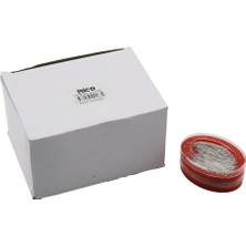 Tuğraçelik Ibico İ20-008 Stahl Stecknadeln Oval Kutu Toplu Iğne (25GR)- 20'li Paket