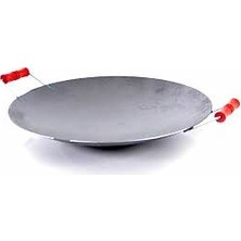 Tuğraçelik Karahisarlı Metal Kulplu Kavurma Sacı 45 Cm- 5'li Paket